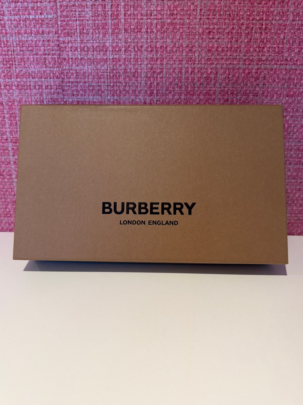 Burberry Small Gift Box 10" x 5.5" x 2" | Authentic Luxury Storage Box